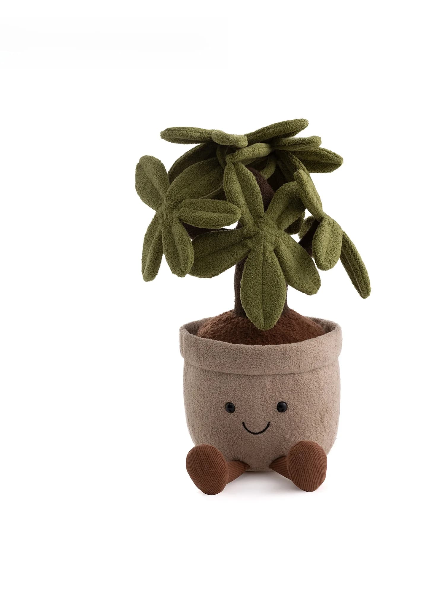 Pang Gom Soft Poultry Shaped Sauce Toy for Plants and Bonsai, New Year's Gift, Tree Shaped Decorative Doll, Children's Toy