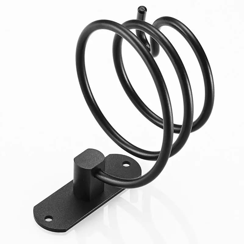 Bathroom holders for hair dryers and bath plate Wall mounted shelves Accessories Fan shelves