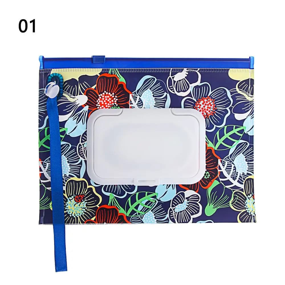 Chiusura a scatto Flip Cover Prodotto Accessori per passeggino Borsa per salviette umidificate Custodia per cosmetici Scatola per fazzoletti