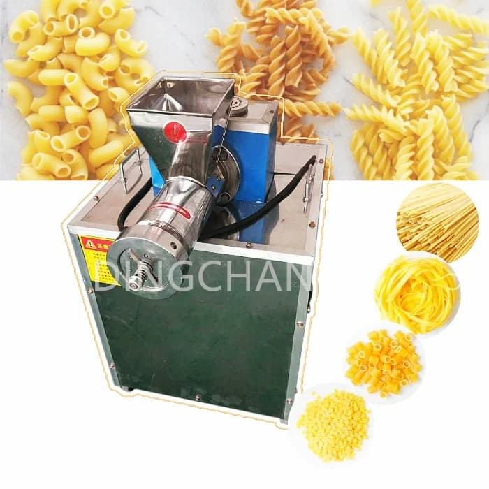 Macchina per pasta elettrica domestica Macchina per spaghetti gelato italiano Macchina per macaroni su piccola scala