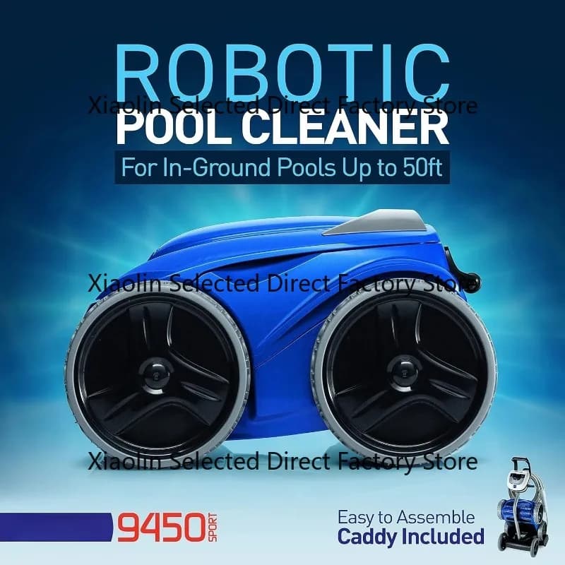 F9450 Sport Robotic In-Ground Swimming Pool Cleaner Vacuum 4-Wheel Drive