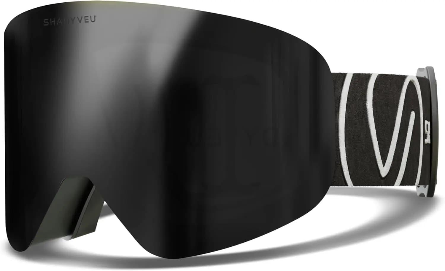 Adjustable Anti-fog Ski Glasses with UV400 Interchangeable Lenses for Men and Women