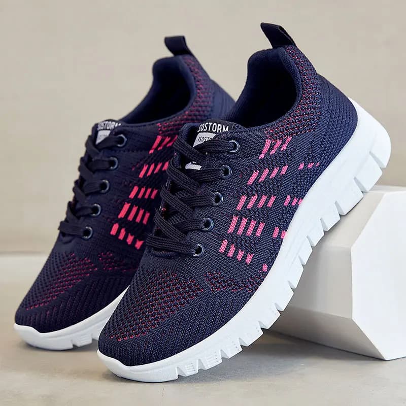 Women's Shoes Spring and Autumn New Fashion Casual Running Shoes Breathable Sole Soft Sport Women's Sports