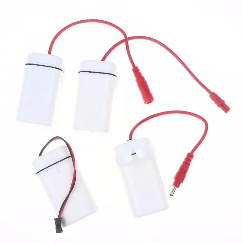 Nuovo 1 pz. Scatola Batteria Universale per Sensore Orinatoio, Valvola di Scarico Intelligente per Orinatoio, Scatola di Alimentazione Impermeabile, 6V con Presa di Corrente