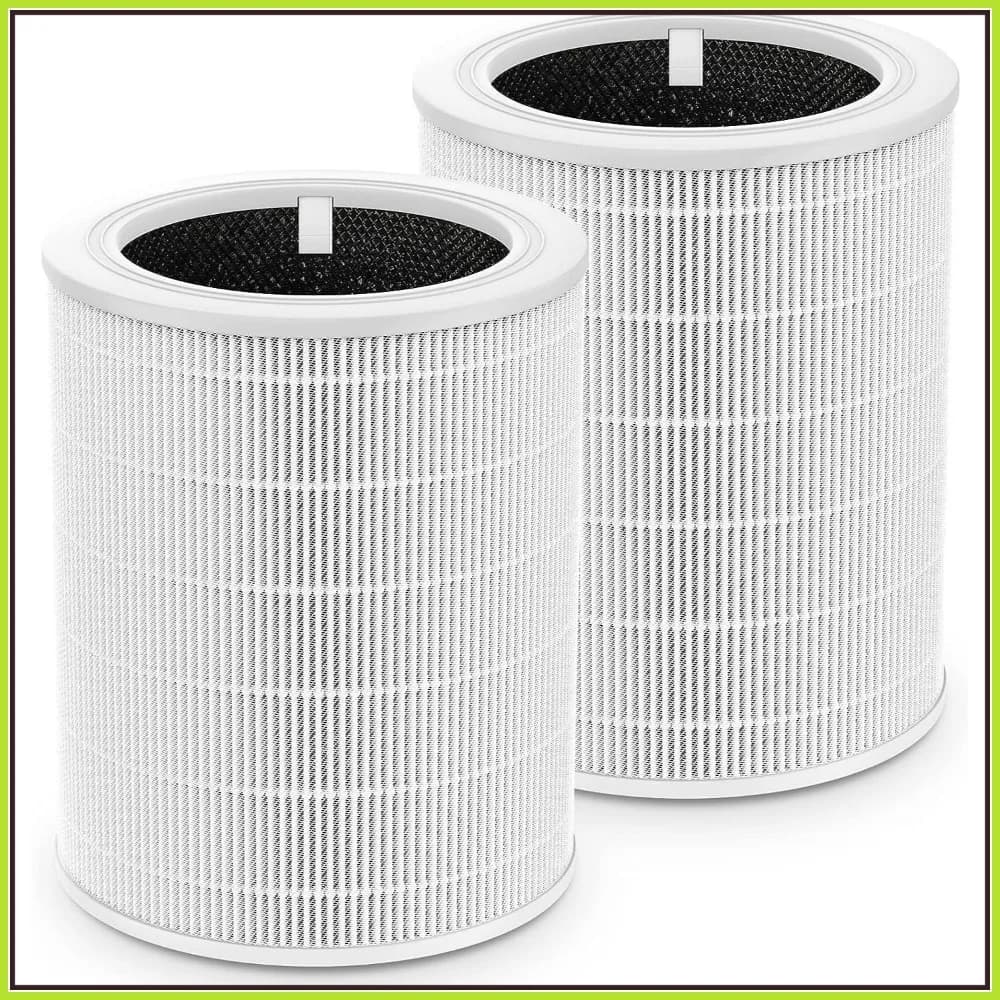 Filtro di ricambio per purificatore d'aria Core 600S e Core 600S-P, confezione da 2, bianco