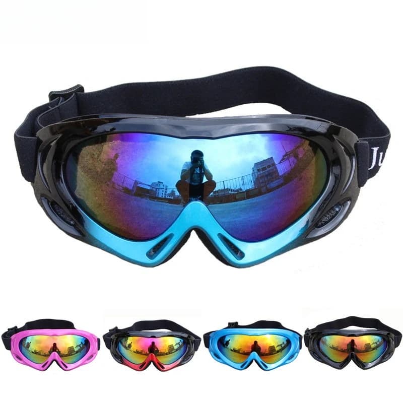 Fanceey Occhiali da sci per adulti Occhiali da neve da uomo Occhiali da equitazione per donna Occhiali da alpinismo con sabbia antivento per ragazze Ragazzi