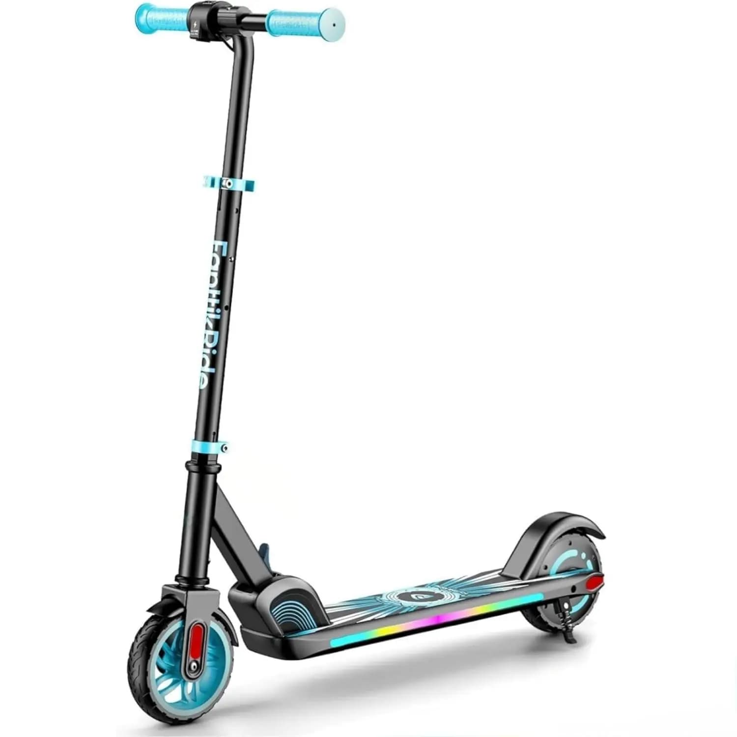 Electric Scooter C9 Apex for Children, Bluetooth Speaker, Colorful Lights for Children 8-12 Years, 1,2-1.6 m, 60 kg, 8 km, Customizable