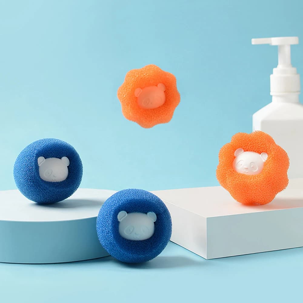 Cats Dogs Fur Sticker Hair Brush Lint Dust Collector Dryer Cleaning Laundry Tools Pet Hair Remover for Washing Machine Reusable