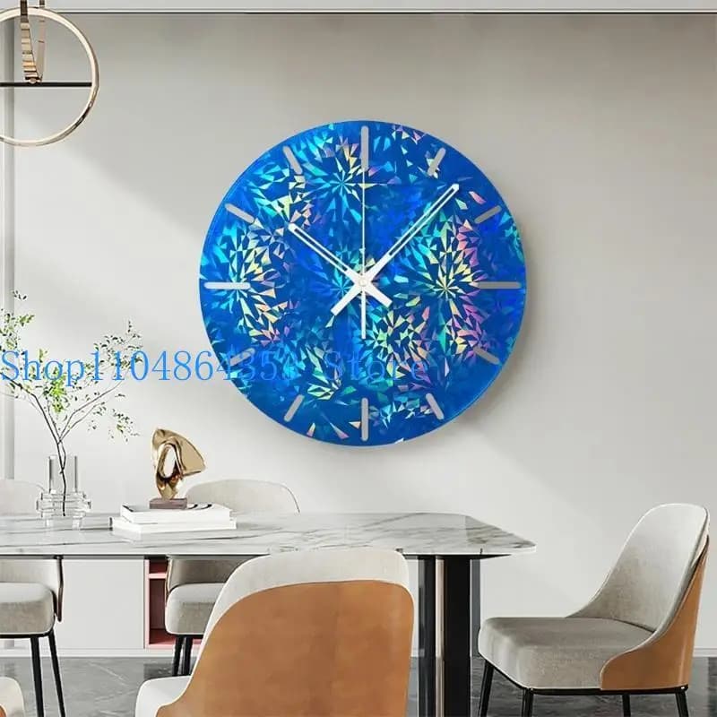 652F Durevole Stampo In Silicone Orologio Pendoli Stampo Rotondo Stampi In Resina Epossidica Strumento Gioielli Olografici DA