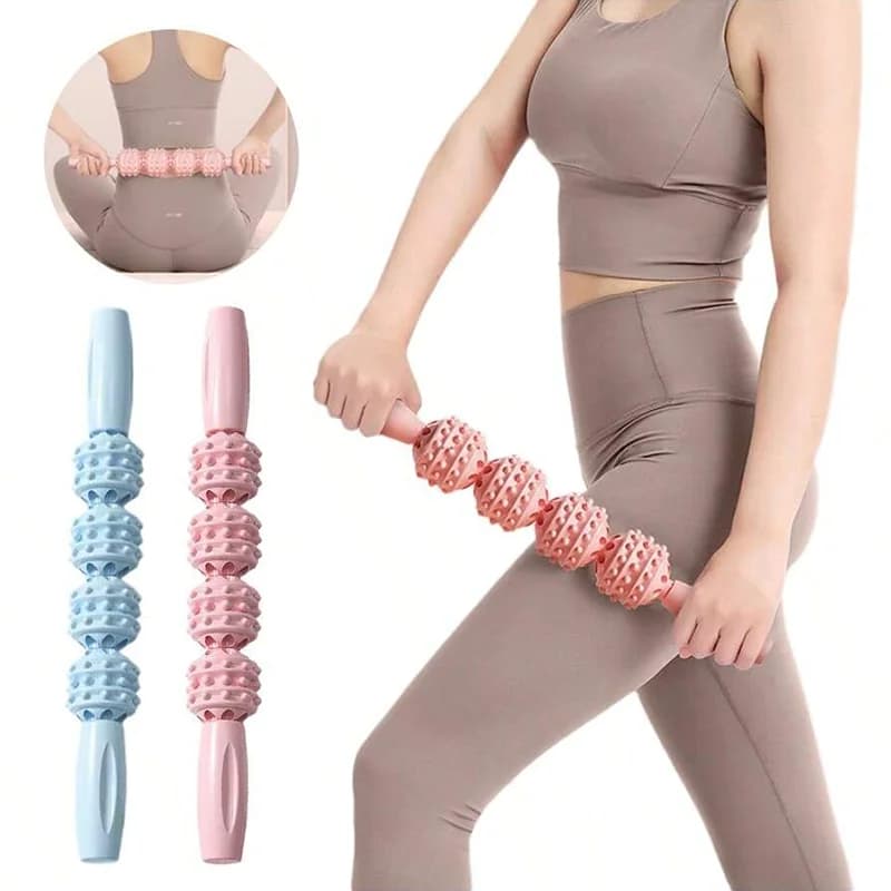 Back Massage Ball Back Massage Roller Back Massage Roller Back Massage Stick for Muscle Roller Massage Stick Exercise Roller with Large Foam Roller for Back