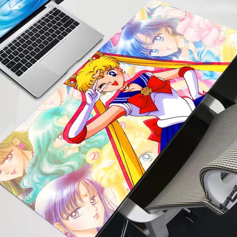 Mouse Pad Gaming Sailor Moon xxl Accessories PC Gamer alfombrilla xxl Computer Desk Mat Laptop Varmilo Keyboard Mousepad