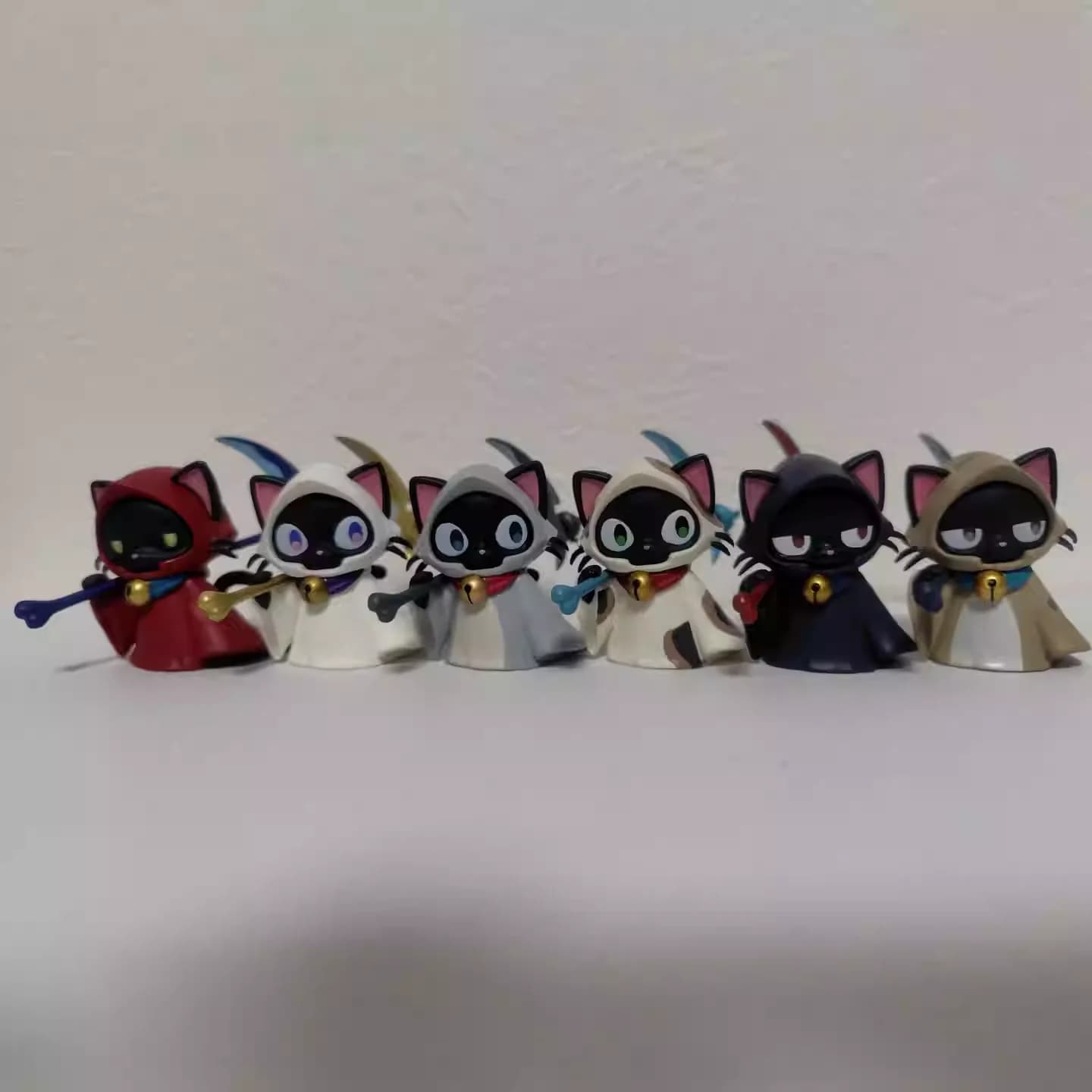Nuovo prodotto disponibile Scatola cieca per gatti che trasporta falce della morte Figurina carina Ornamento da tavolo Regalo a sorpresa per festival per ragazze