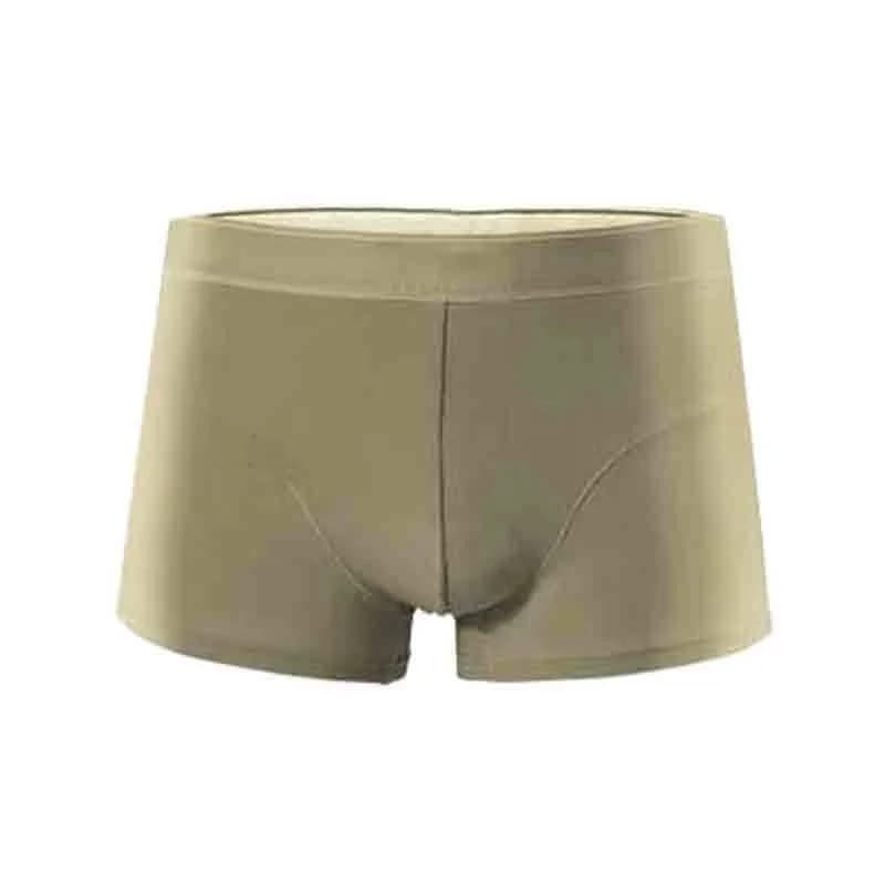ular Biancheria intima da uomo in puro cotone traspirante Pantaloni lunghi antibatterici Youthful Sle Comodo cavallo in cotone