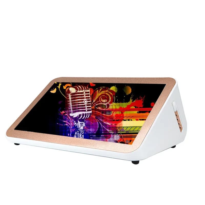 Nuovo Prodotto: Lettore Karaoke Portatile Android con Touchscreen da 15,6 Pollici e Funzione Canzone
