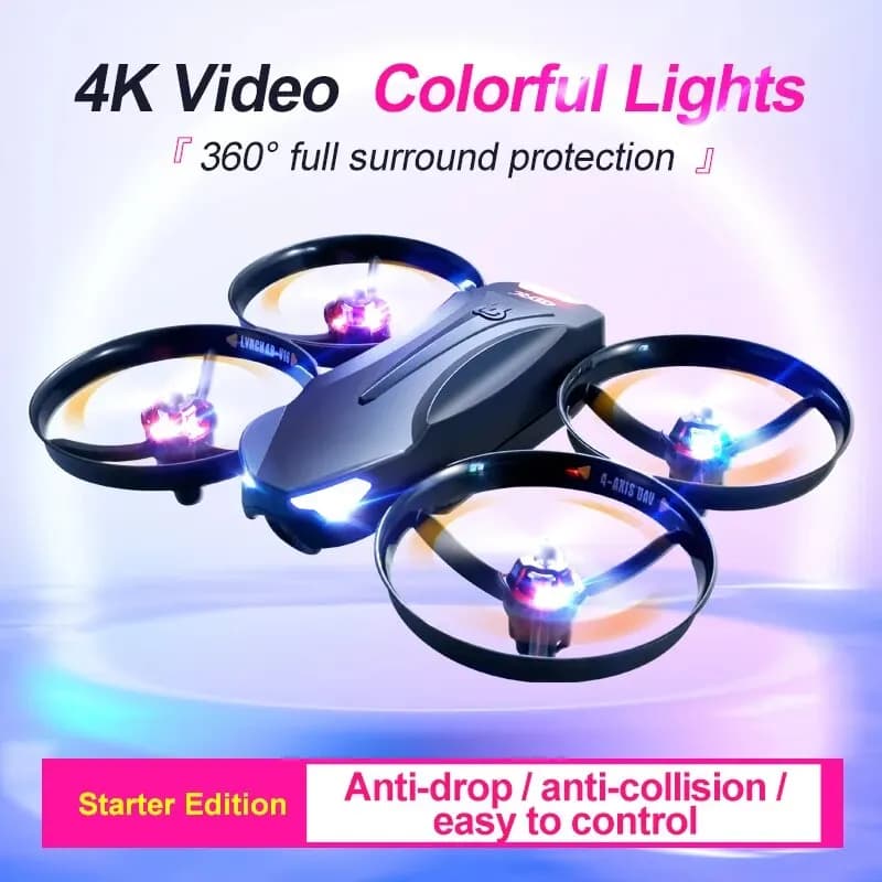 Drone V16 con fotocamera grandangolare HD 4k 1080P WIFI FPV droni altezza tenere professionale RC Quadcopter Dron giocattolo per bambini regalo