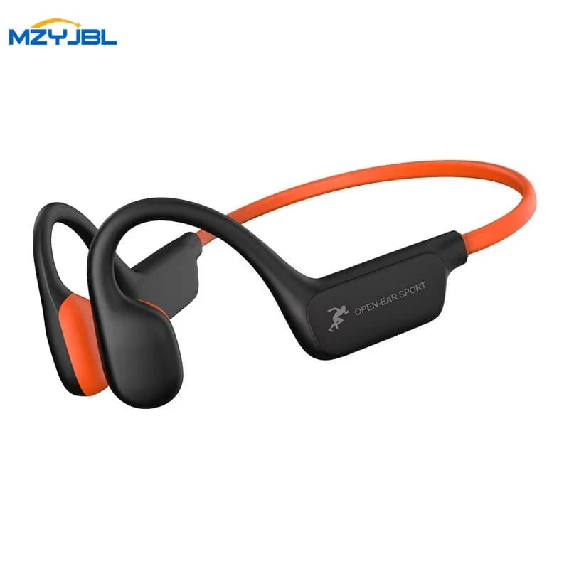 MZYMI Neckband Bluetooth 5.4 Headphones A28 TWS Wireless Earphones Bone Conduction Sports Waterproof Headset ENC Noise Reduction