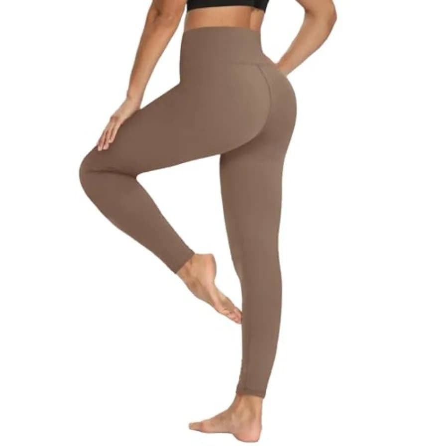 Leggings da allenamento YOLIX per donna - Pantaloni da yoga a vita alta con compressione e controllo della pancia per la corsa