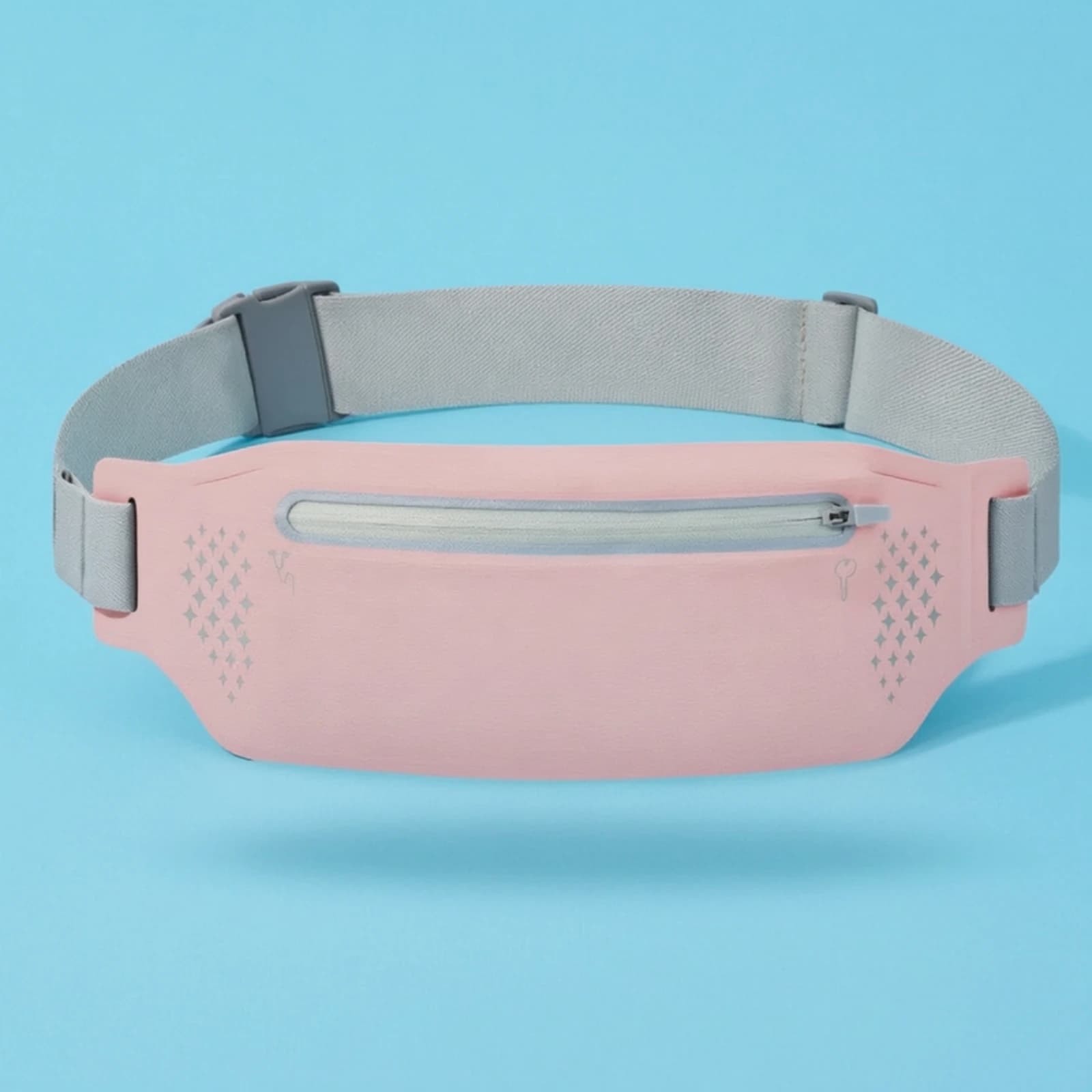 Running Waist Bag Reflective Athletic Waist Pack Running Belt Compact Fitness Accessory Slim for Runners