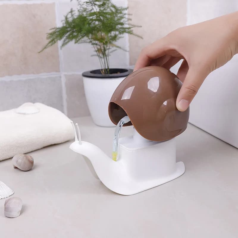 Bottiglie dispenser di sapone a lumaca carino Tipo di pressa Bottiglia divisa Bagno Sapone liquido Lozione Gel doccia Cucina Lavanderia Shampoo Conservazione
