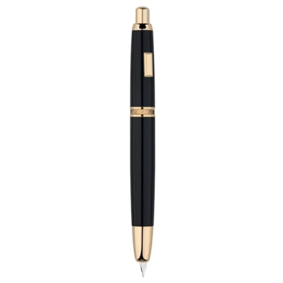 Majohn A1 Press Fountain Pen Fine Nib with Converter, Retractable Writing Set Version