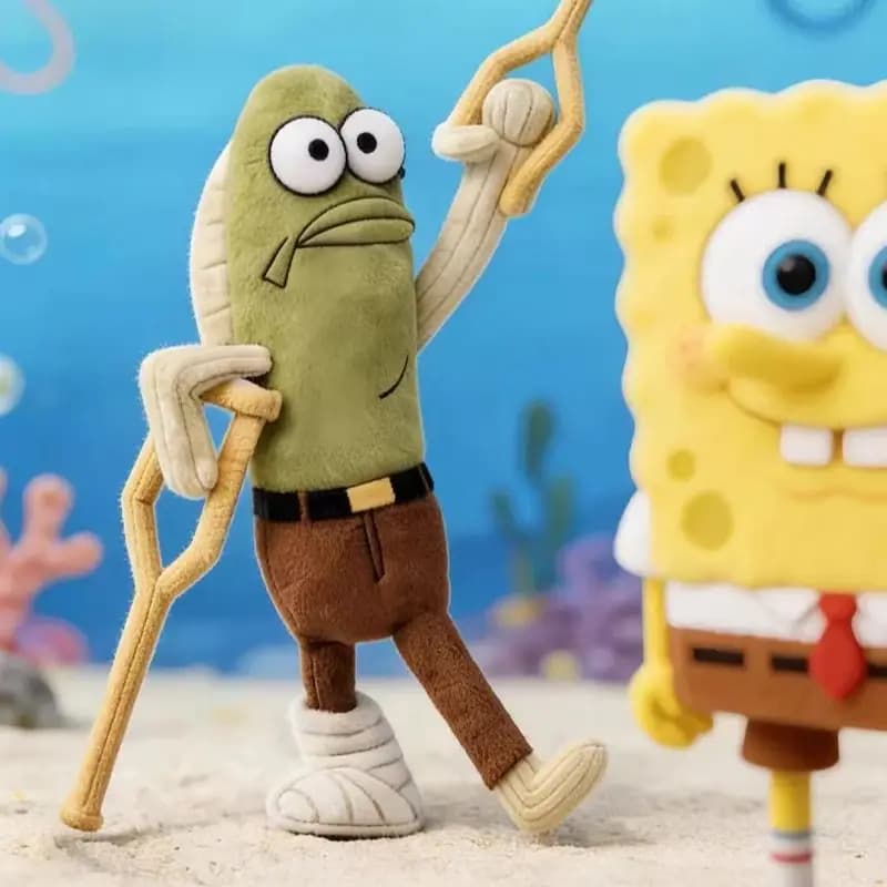 POP MART Bikini Bottom Buddies 2 Series Peluche Strano Blind Box Giocattoli Kawaii Anime Action Figure Sorpresa Mystery Box Bambole Ragazza