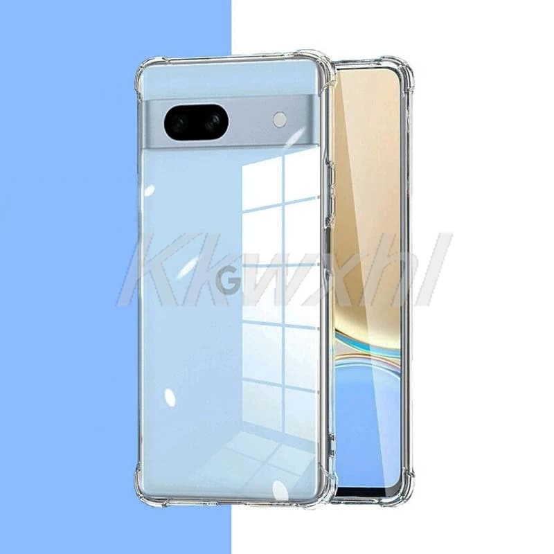 For Google Pixel 7 Pro 7a Pixel7a Pixel7 GE2AE GP4BC GQML3 GVU6C Smartphone Phone Original Protective Back Cover Soft TPU Case