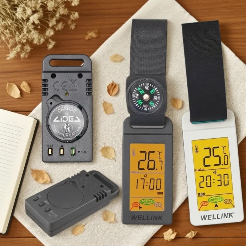 Outdoor Lcd Digital Thermometer Hygrometer Indoor Room Temperature Humidity Meter Sensor Gauge Weather Station for Home