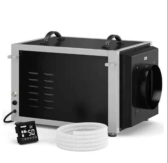 Deumidificatore da Soffitto 90L/D 220v per Uso Industriale, Deumidificatore Commerciale a Parete per Piscine