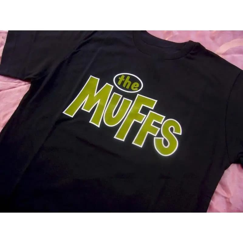 new The Muffs Band Black Cotton T shirt sIZE s To 4XL