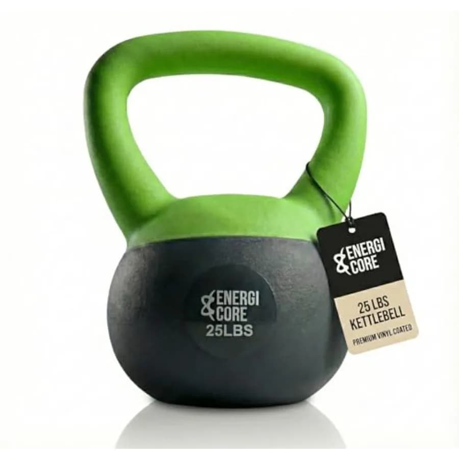 Kettlebell ENERGI CORE - Filled Sand for Home Training and Muscle Enhancement - Kettlebell Portable for Women M