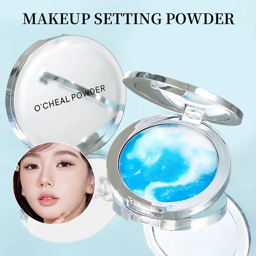 Setting Powder Matte Concealer Long-lasting Anti-fade Brightening Setting Powder cipria sciolta per il trucco Touch-up