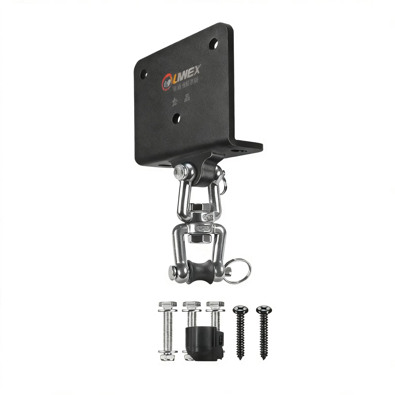 Punching Bag Mount Heavy Bag Hanger Rotating Steel Holder Ceiling Beam Bracket Boxing Rack Compact