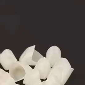 1 sacchetto di materiale per corona temporanea dentale per impiallacciature per denti anteriori/molari, protezione delle gengive e stabile