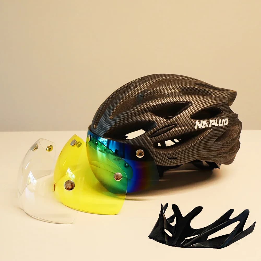 Cycling Helmet Light Road Mtb Mountain Bike Bicycle Helmet Led 54-62cm for Men Woman Bike Helmet Accessories