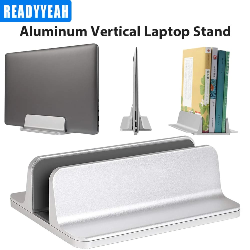 Supporto verticale per laptop per MacBook Air Pro 13 15 16 Supporto da tavolo in alluminio con dimensioni dock regolabili per supporto per computer notebook