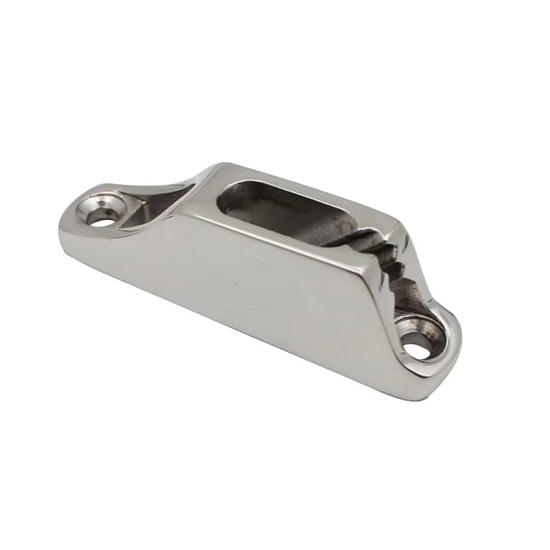 1Piece 316 Stainless Steel Yacht Boat Mooring Cam Cleats 81mm Heavy Duty for Marine Sailing Boat Rope