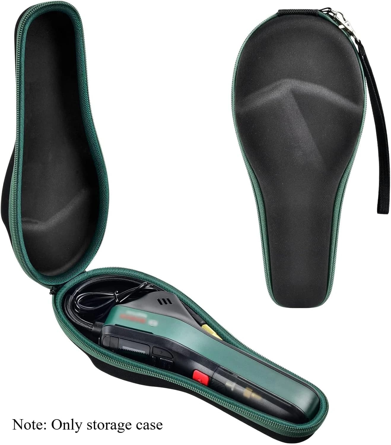 Borsa per pompa d'aria per pompa da bicicletta Bosch, EasyPump, scatola di immagazzinaggio, borsa per il trasporto, cavo USB, adattatore per volume, ago a sfera, valvola Presta Ada