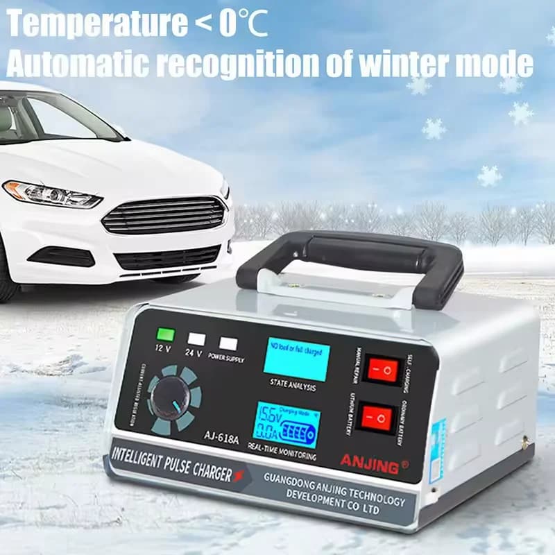 Intelligent Car Charger 12V/24V with Intelligent Pulse 400W 40A