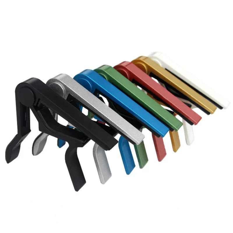 Accessori Universali in Metallo per Chitarra Acustica, Classica e Ukulele, Vari Colori