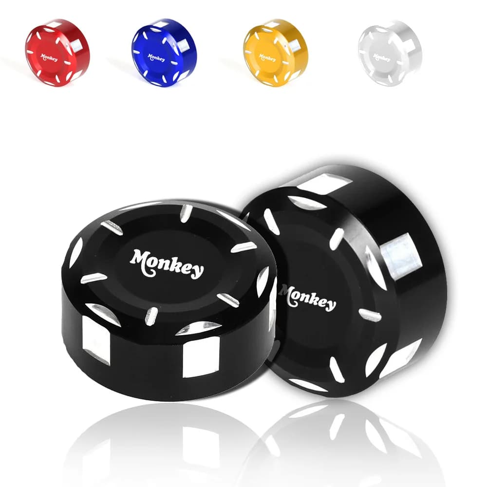 Coperchio serbatoio liquido freni posteriore moto compatibile con HONDA MONKEY 125 2018-2023 Tappo in alluminio