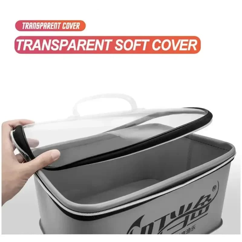 Multifunction EVA Fishing Bag Box Foldable Bucket for Live Fish 4L 6L 10L 14L Bags for Water Container Fishing Equipment Tool Case