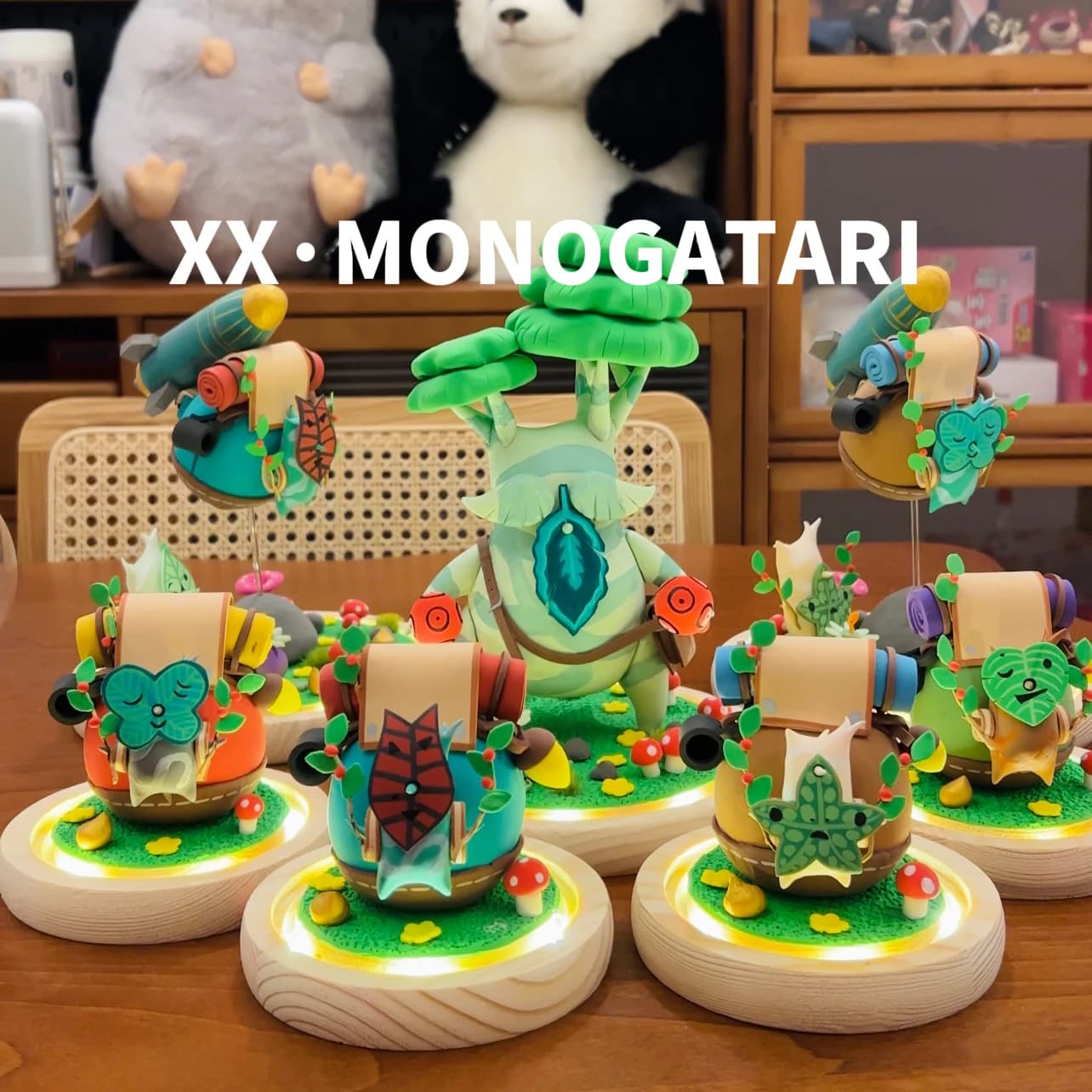 Zeldaed Yahaha Korok Gioco Action Figure Modello Giocattoli Kawaii Decorazione desktop Regalo