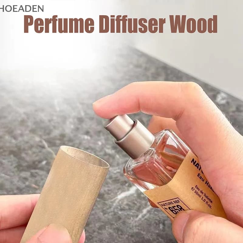 Diffusore di oli essenziali in legno; Eco-regolabile; Diffusore di fragranze per un sonno riposo