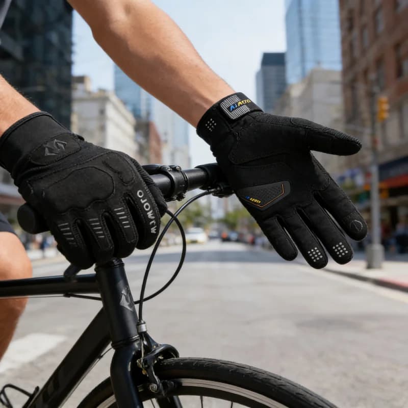 MJMOTO Summer Motorcycles for Adults Mtb Fitness Gloves Men Bike Cycling Touch Moto Cross Motorcycle Gloves Breathable Motorcycle Gloves