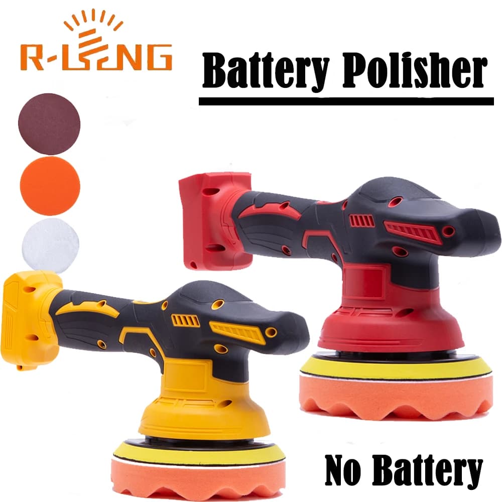 Lucidatrice per auto a batteria 8 marce regolabile ceratura levigatura sigillatura smalto strumento per batteria al litio Dewalt/Milwaukee 18V (NO batteria)