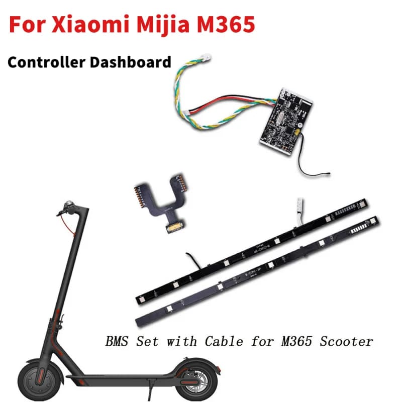 Un Set Batteria BMS Circuito Controller Cruscotto per Xiaomi Mijia M365 Scooter Elettrico Batteria Controller Patinete Parte