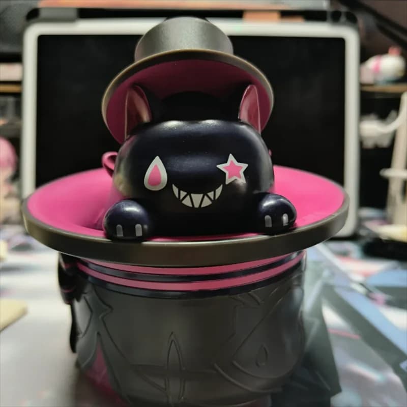 Kawaii Genshin Magic Show Series Linnie Laugh Strangely Kitty-Cat Runnable Toys Regali di compleanno Cosplay Anime