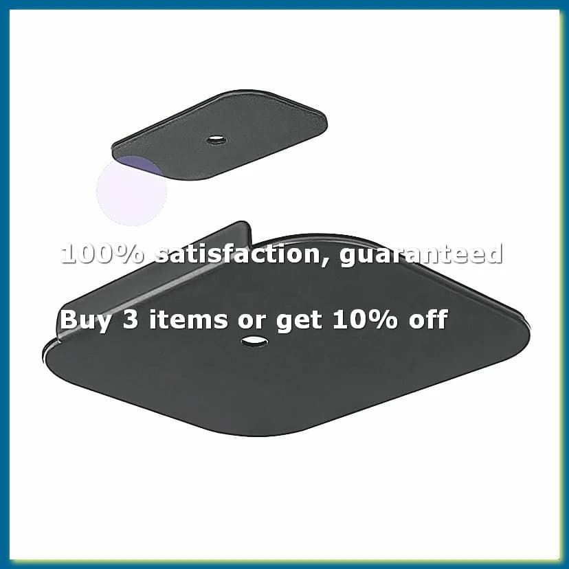 Adjustable Monitor Mount Plate Reinforcement for Enhanced Monitor Stand Stability Supports Various Angles and Heights