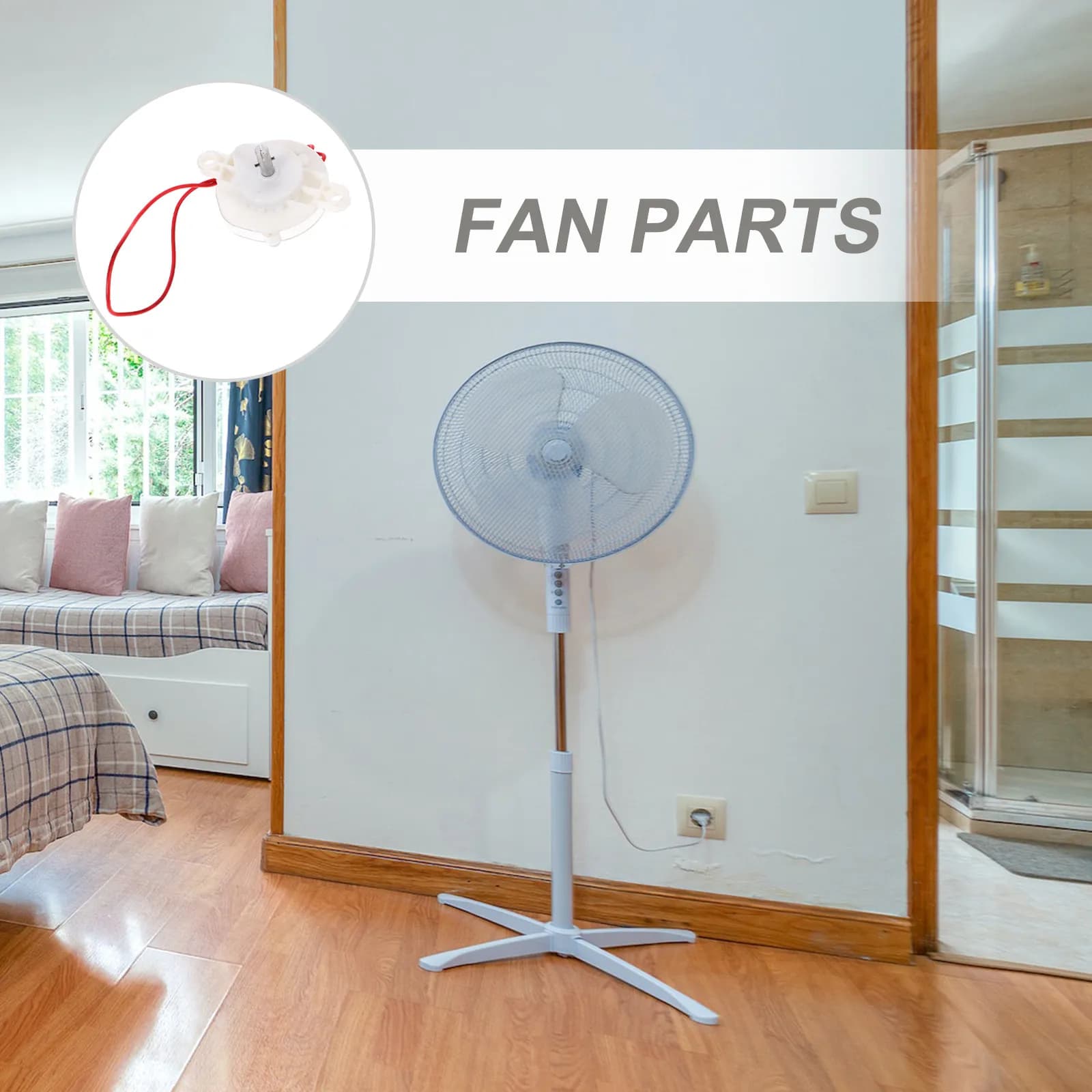 Timer Meccanico di Ricambio per Ventilatori Elettrici, Manopole di Controllo per Ventilatori da Soffitto, da Tavolo e da Parete