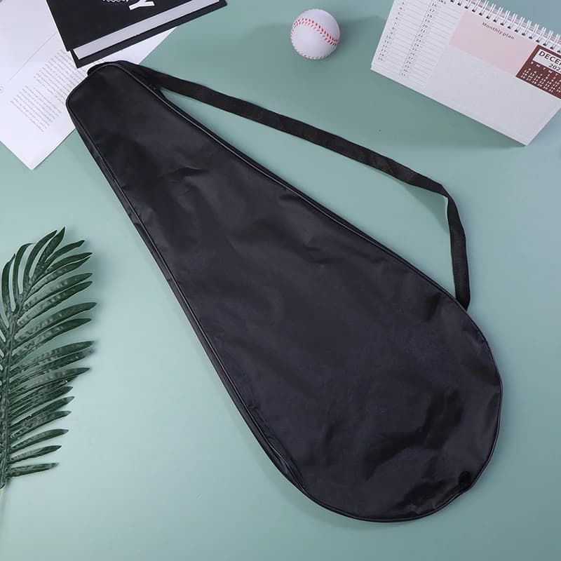 Borsa portatile per racchetta da tennis, 1 pezzo, copertura impermeabile a spalla singola per adulti, uomini e donne.